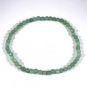 Bracelet en aventurine perles facettées 4mm