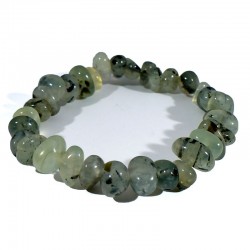 bracelet en prehnite graines