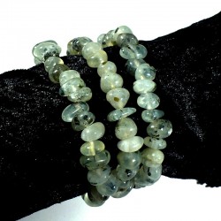 bracelet en prehnite graines