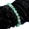 Bracelet en aventurine perles rondes 8mm