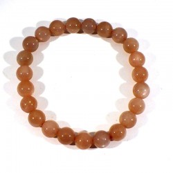 bracelet en pierre de soleil perles rondes 8mm