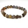 bracelet en agate naturelle perles rondes 8mm