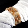 bracelet en pierre de lune perles rondes 10mm
