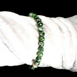 bracelet en agate arbre perles rondes 6mm