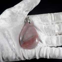 Pendentifs en quartz fraise