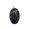 pendentifs sertis en sodalite