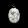 pendentifs sertis en howlite