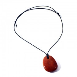 Cordon en coton ciré noir pour pendentifs