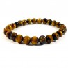 Bracelet enfant en oeil de tigre perles rondes 6mm