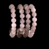 Bracelet en Quartz Rose perles rondes 10mm