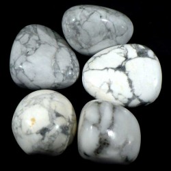 Howlite du Zimbabwe - pierres roulées