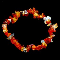 Bracelet baroque Cornaline