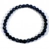 Bracelet en Dumortiérite perles facettées 6mm