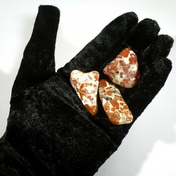Jaspe bréchique de Madagascar - pierres roulées