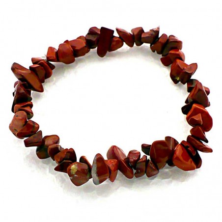 Bracelet baroque Jaspe rouge