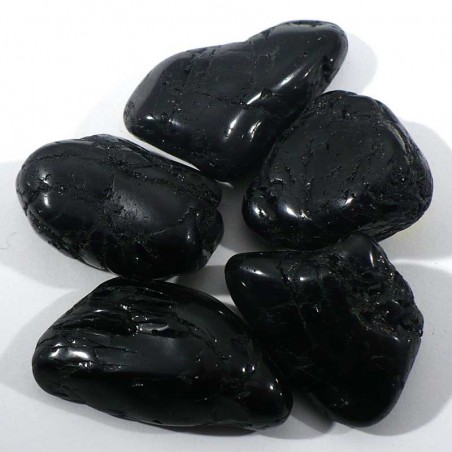 Tourmaline noire du Brésil - pierres roulées