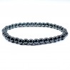 Bracelet enfant en Hématite perles rondes 4mm