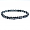 Bracelet enfant en Hématite perles rondes 4mm