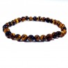 Bracelet enfant en Oeil de tigre perles rondes 4mm