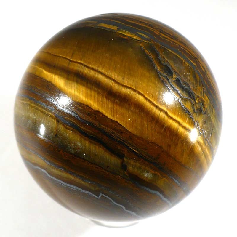 boule en oeil de tigre 5cm boule en oeil de tigre 5cm