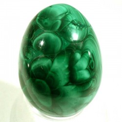 Oeuf en malachite du Congo 3cm