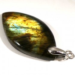 pendentif goutte en labradorite 3cm