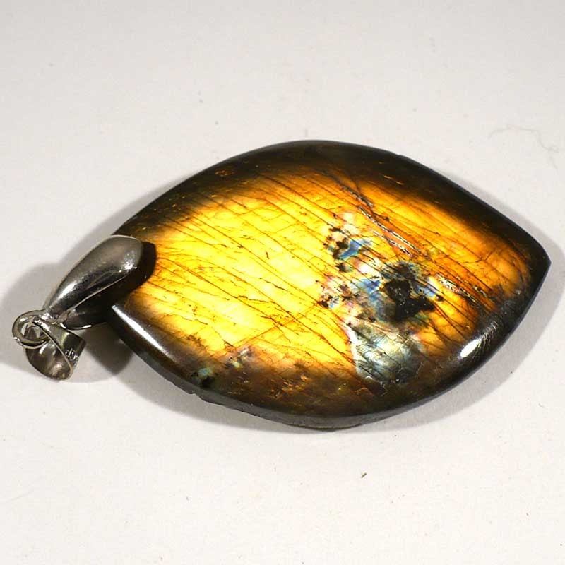 pendentif goutte en labradorite 4cm