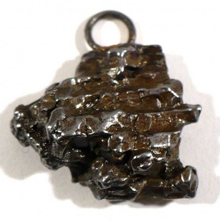 Pendentif en météorite ferro-nickel de campo del cielo - Argentine