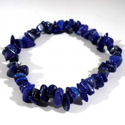 bracelet baroque en lapis-lazuli