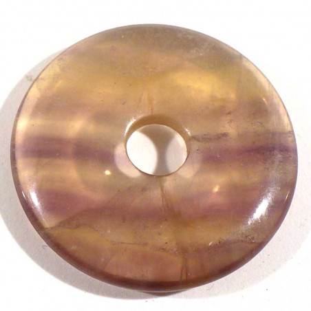 Pendentif donuts en fluorine 3cm