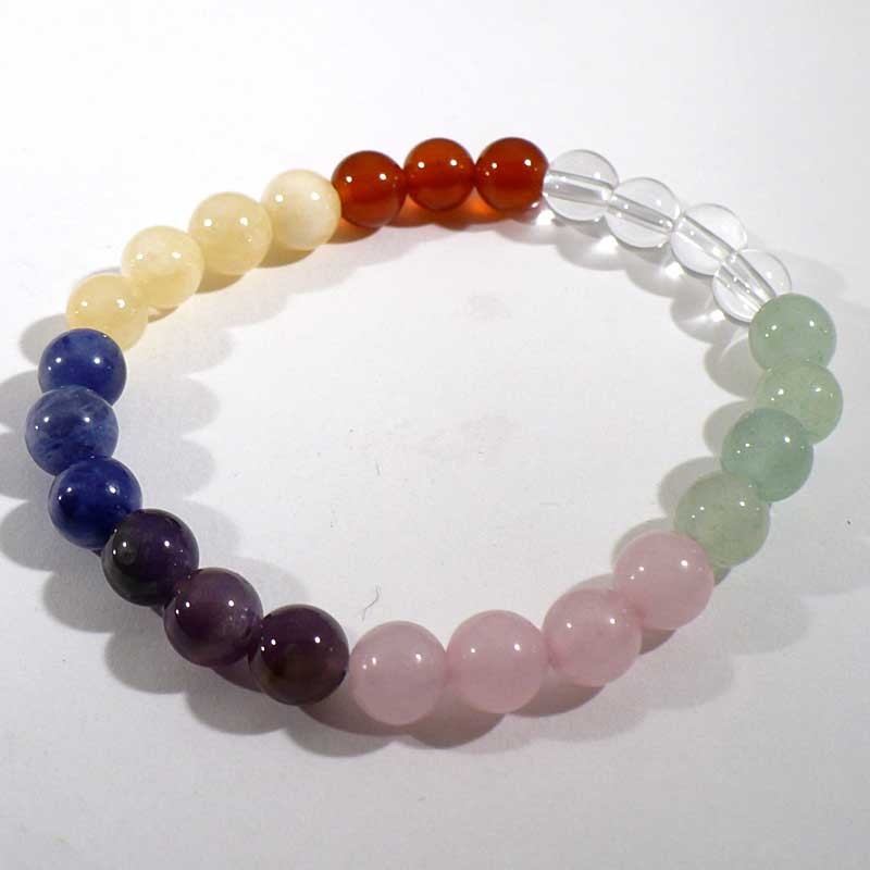 Bracelet enfant mix chakra 6mm