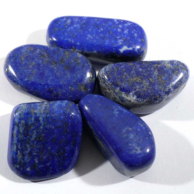 Lapis-lazuli d'Afghanistan - pierres roulées