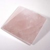 Pyramide taillée en quartz rose 5cm