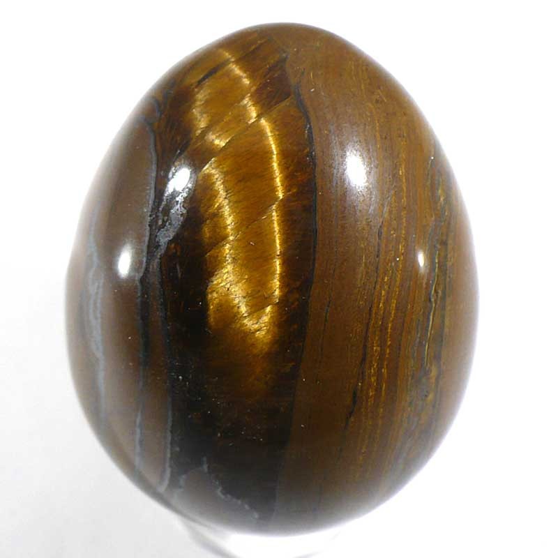 oeuf poli en oeil de tigre 5cm oeuf poli en oeil de tigre 5cm