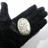 Galet de massage en jaspe dalmatien 6cm