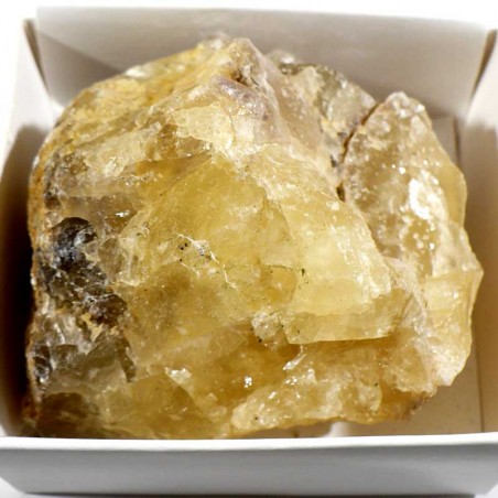 Fluorine jaune du Maroc - boite de collection 6cm Fluorine jaune du Maroc - boite de collection 6cm